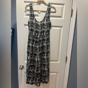 NWT Lumiere romper - black & white - M